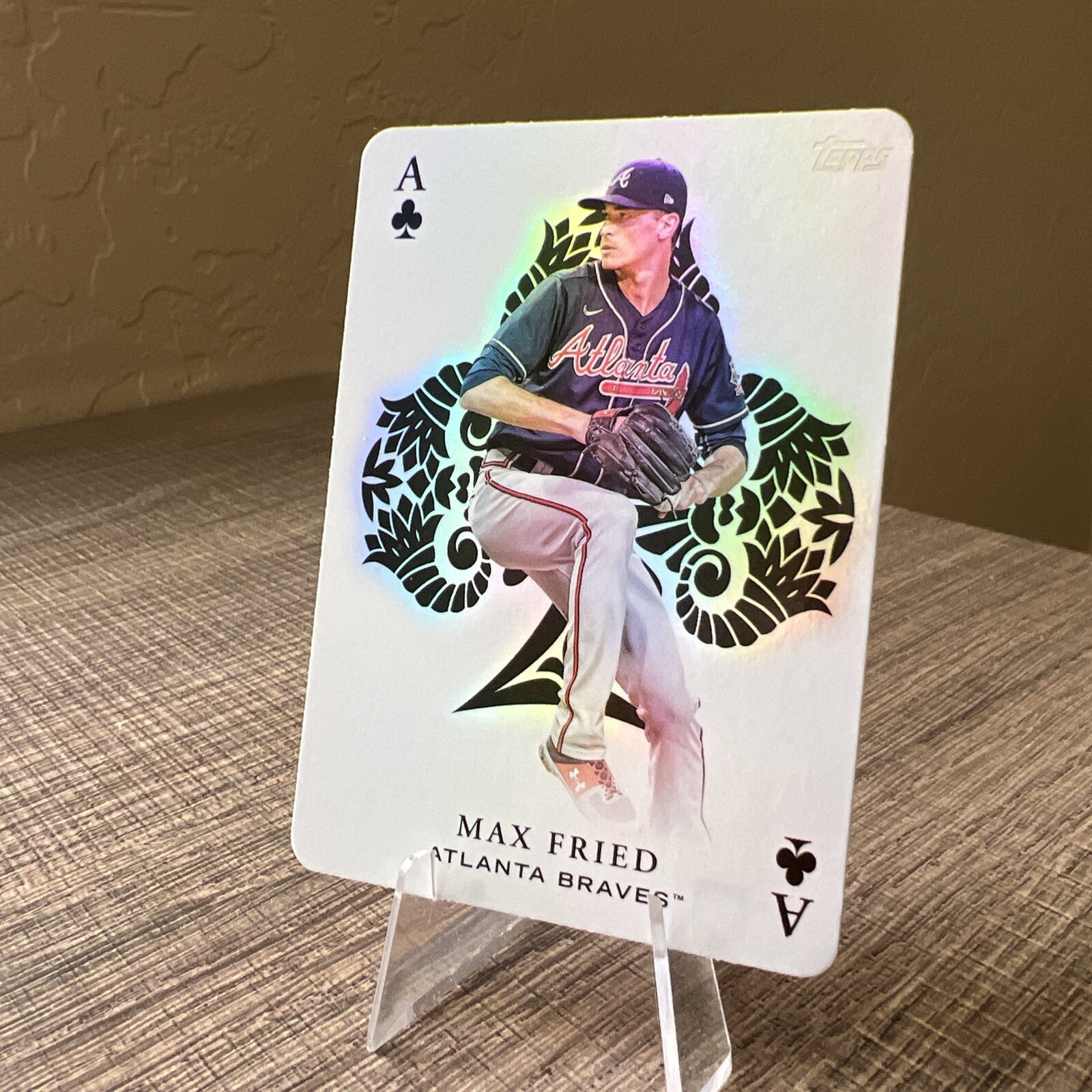 2023 Topps Series 1 Baseball Max Fried All Aces Insert #AA-20 Atlanta Braves