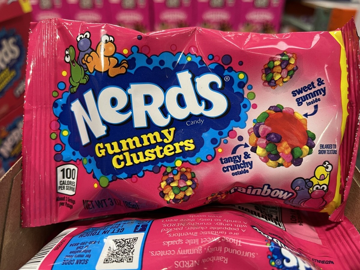 Nerds Gummy Clusters, 3 oz pouch ( 3 packs ) | eBay