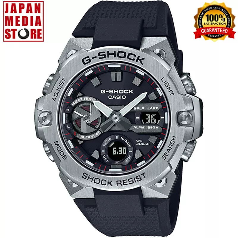 CASIO G-SHOCK GST-B400-1AJF G-STEEL Carbon Core Guard Bluetooth Solar Men  Watch