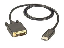 Black Box EVNDPDVI-0003-MM 3Ft Displayport To Dvi Male To Male Cable