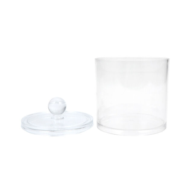 Cotton Swab Storage Jar Candies Snacks Toothpick Plastic Bottle Container with