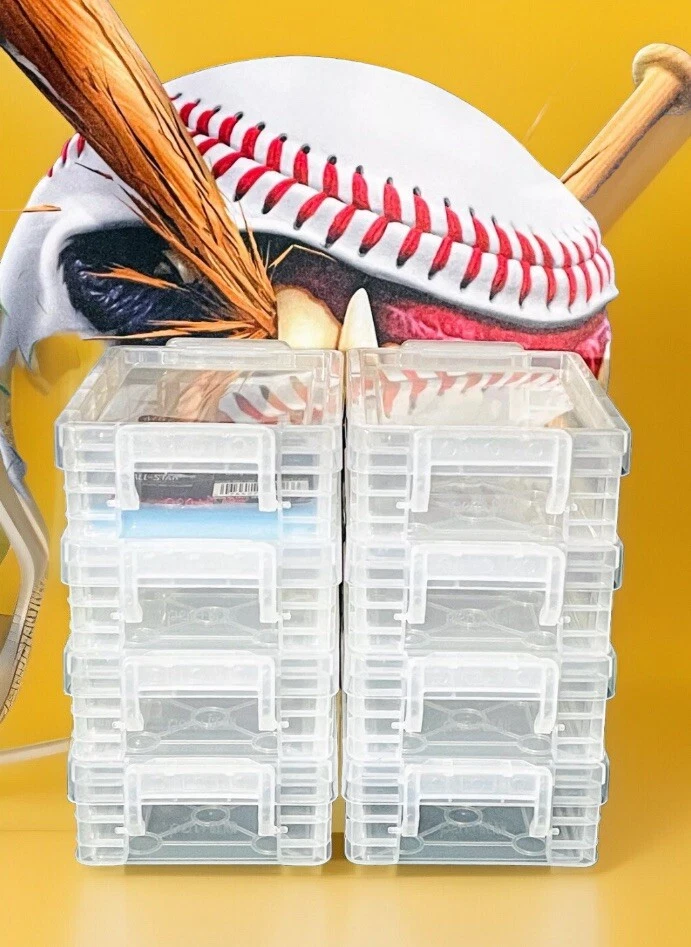 Trading Card Storage Box Vault Case - For Cards In Penny Sleeves - Stackable - Image 2 of 4