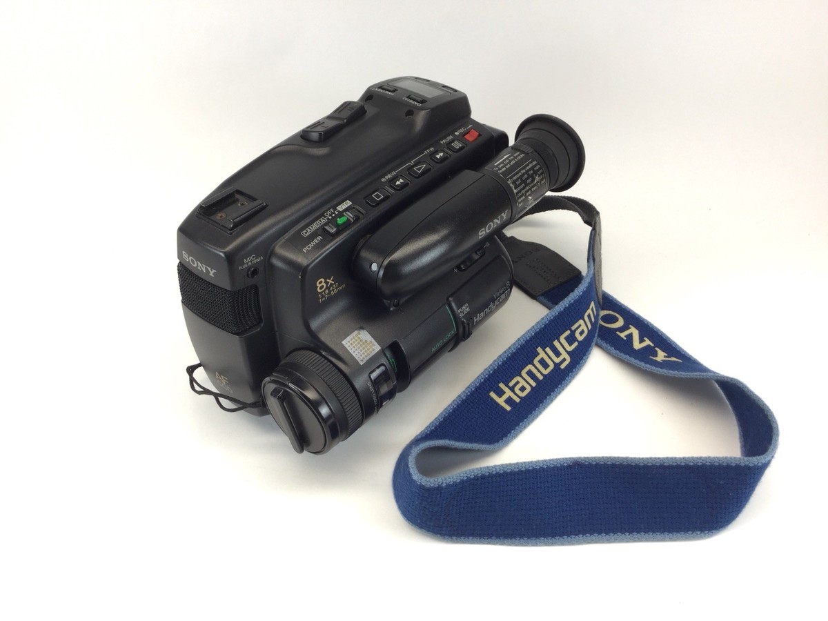Sony video 8 handycam CCD-TR6 - UNTESTED | eBay