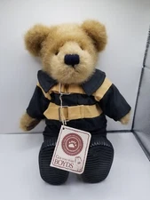 Vintage Boyds Gen-Yoo-Wine TJs Best Dressed Buckley Fireman Bear 2001  No Hat.