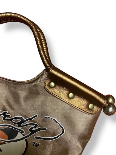 Vintage Ed Hardy Love Kills Slowly Purse Tote Bag Y2k Christian Audiger - Picture 4 of 10