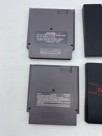 NES Tetris 1 & 2 Video Games w/ Cases nintendo