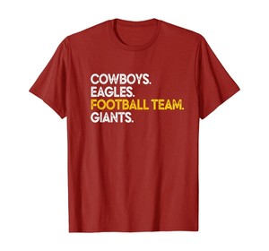 giants eagles football team cowboys shirt
