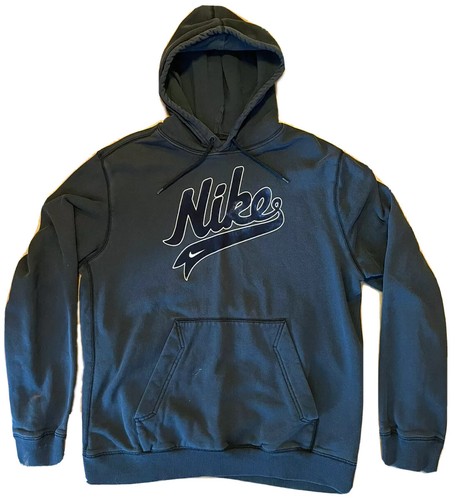 Nike Script Cursive Swoosh Logo Black 
