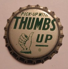 Vintage "Thumbs Up"..cork..unused..Soda Bottle Cap