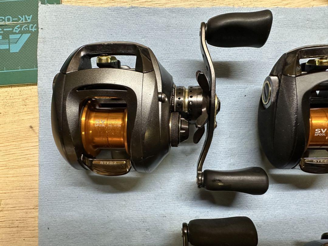 Daiwa Fishing Bait Reel Steez Series 4 Types Set 103H 100H | eBay