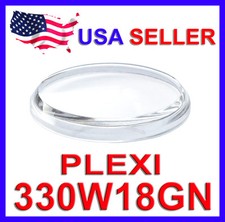 330W18GN PLEXI Crystal for Vintage Seiko 6139-60XX Chronograph Watch Pogue Pepsi