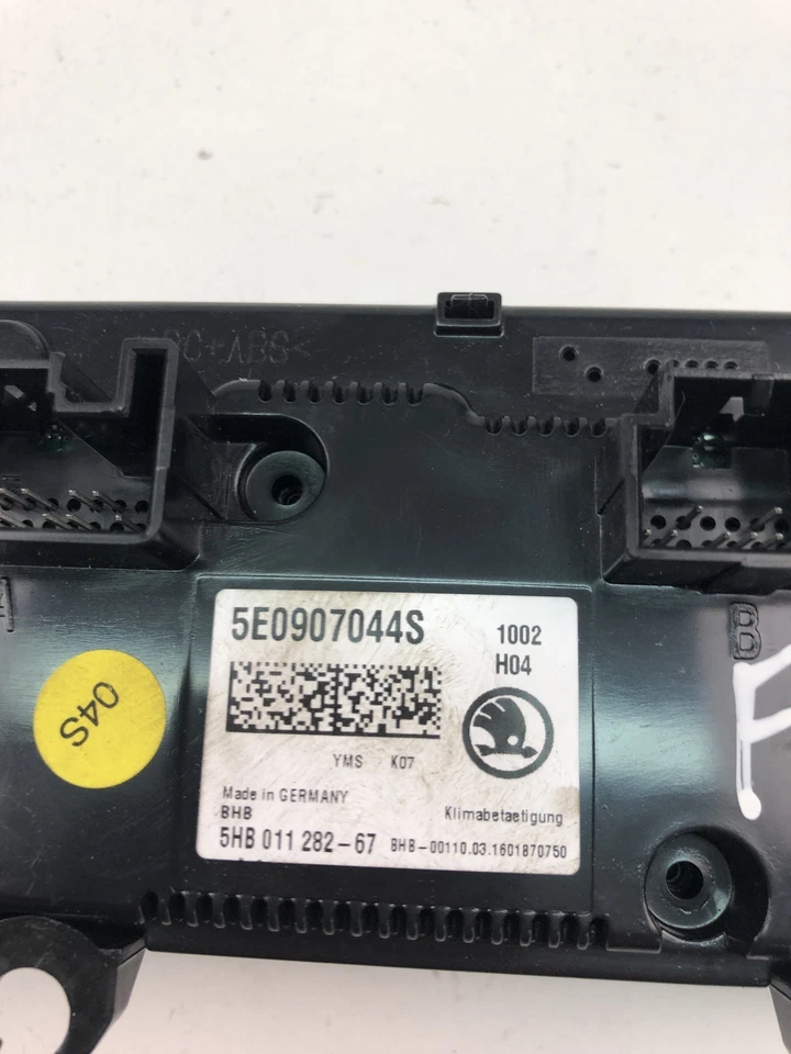 Centralina Climatizzatore Skoda Octavia III Combi 5E5 5E0907044S 2016 24604502 - Immagine 4 di 4