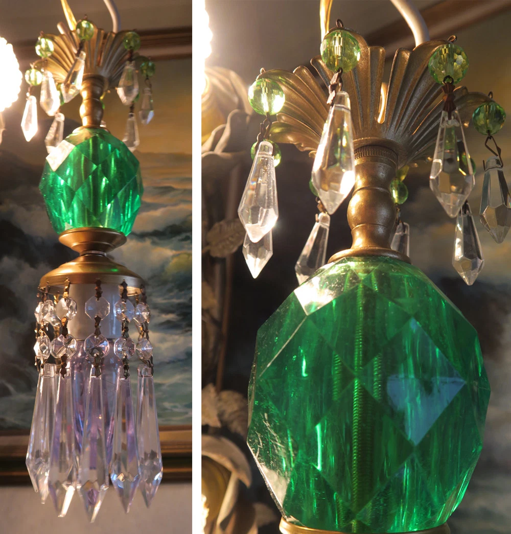 Vintage lucite chandelier deals