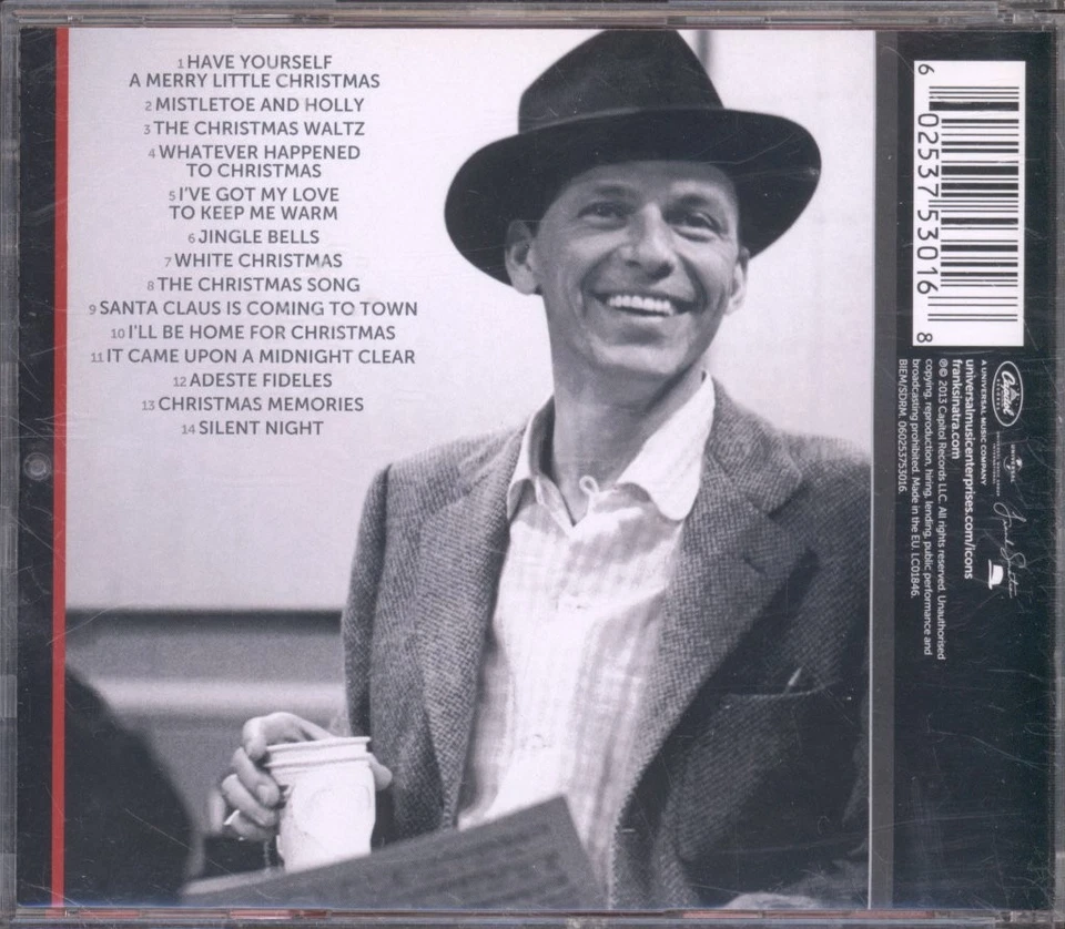 Frank Sinatra Christmas CD Europe Capitol 2013 CD. Black printed side CD issue - Image 2 of 3