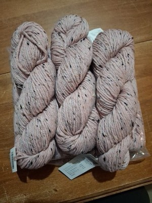 Lot Of 8 Bluesky Fibers Woolstok Tweed Aran In Cactus Flower Colorway