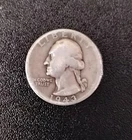1943 Silver Quarter No Mint Mark - Absolutely Beautiful!