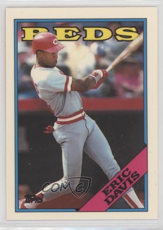 1988 Topps Collector's Edition (Tiffany) Eric Davis #150 0b7
