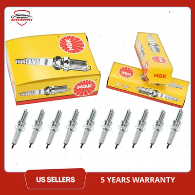 NGK DPR8Z 4730 Spark Plug 10-Pack Honda 98061-58616 Denso X24GPR-U