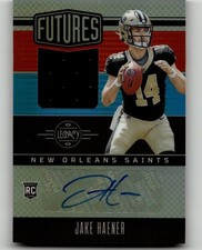 2023 Panini Legacy #FAPS-32 Jake Haener Futures Patch Autographs Silver #/249