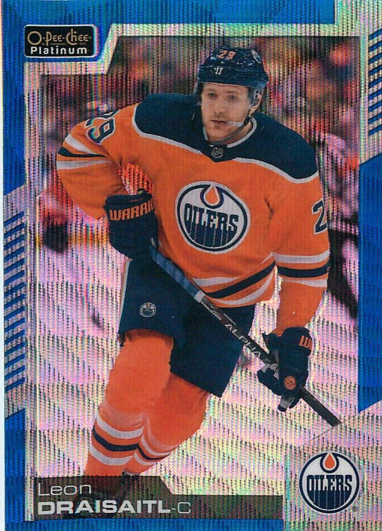 2020-21 O-Pee-Chee Platinum Blue Surge Leon Draisaitl #2