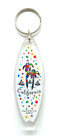 Vintage California Palm Trees Sailboats Surfboard Keyring Keychain — photo 1