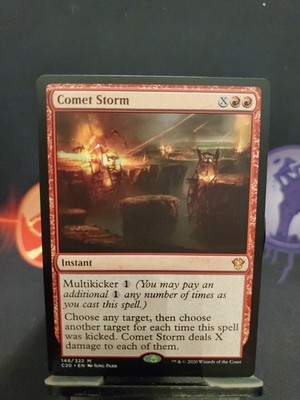 Comet Storm Commander 2020 C20 148 Regular Red Instant Multikicker Mythic