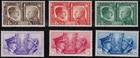 1941 Italy Kingdom, Italian-German Brotherhood of Arms, # 452/457, MNH**