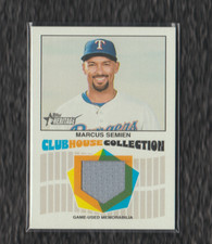 2026 Topps Heritage Marcus Semien Clubhouse Collection Relic