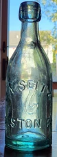 Antique J.A. SEITZ / EASTON PA Blob Top Pony Bottle