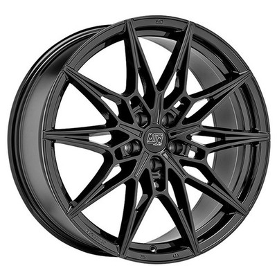 ALLOY WHEEL MSW MSW 75 FOR AUDI SQ5 2017-2025 9X20 5X112 GLOSS BLACK V3X