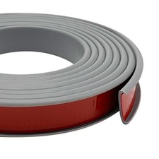 U-Shape Plywood Edge Banding - 3/4" Protector, 3/4inch 20Ft , Gray