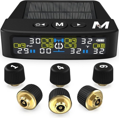 #ad #ad NEW MARCALA 6 Sensor Trailer Tire Pressure Monitoring System TPMS $45.99