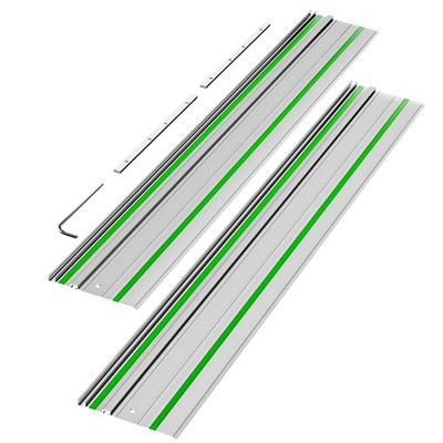 1400mm Guide Rail Compatible with Festool TS55 TS75 Track Saw Aluminum