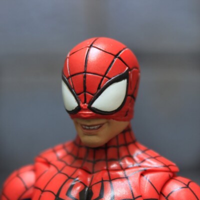 1/12 Custom Marvel Universe Peter Parker Spider-Man Exposed Mouth Head ...