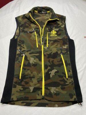 Ralph Lauren Polo Rare Sport RLX Camouflage Vest Medium M snow beach  stadium