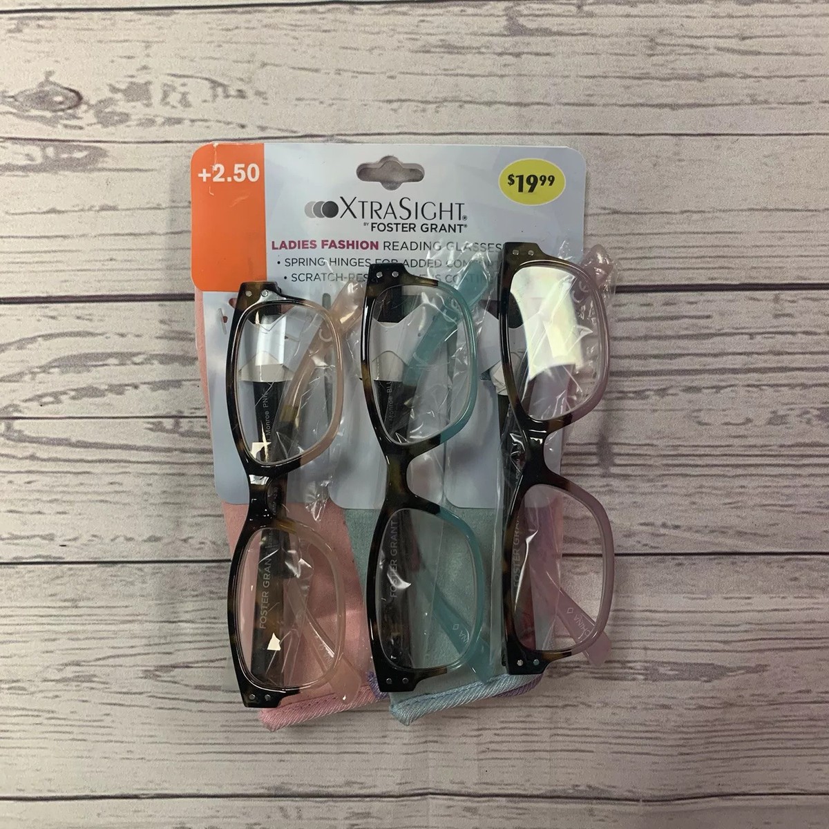 xtrasight foster grant reading glasses +2.50 | eBay