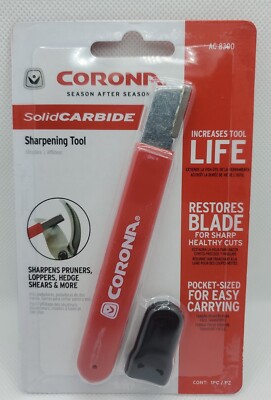 CORONA SHARPENING TOOL AC 8300 Garden Carbine Knife Pruner Loppers Shears Pocket