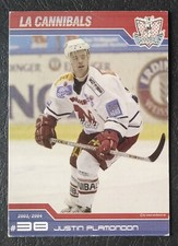 0602 Justin Plamondon La Cannibals 2003/04 Autogrammkarte