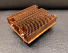 Copper Heatsink previously used for computer-related purposes