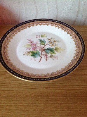 ROYAL CROWN DERBY antiker Comport / Tazza / Kuchenständer, sehr guter Zustand RAR