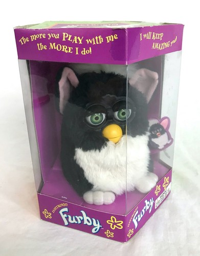 Original Vintage Furby 70-800: black 