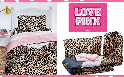 ★送料無料★新品★VICTORIA'S SECRET PINK★コンフォーター★ Victorias Secret Pink REVERSIBLE Bed In A Bag Twin XL