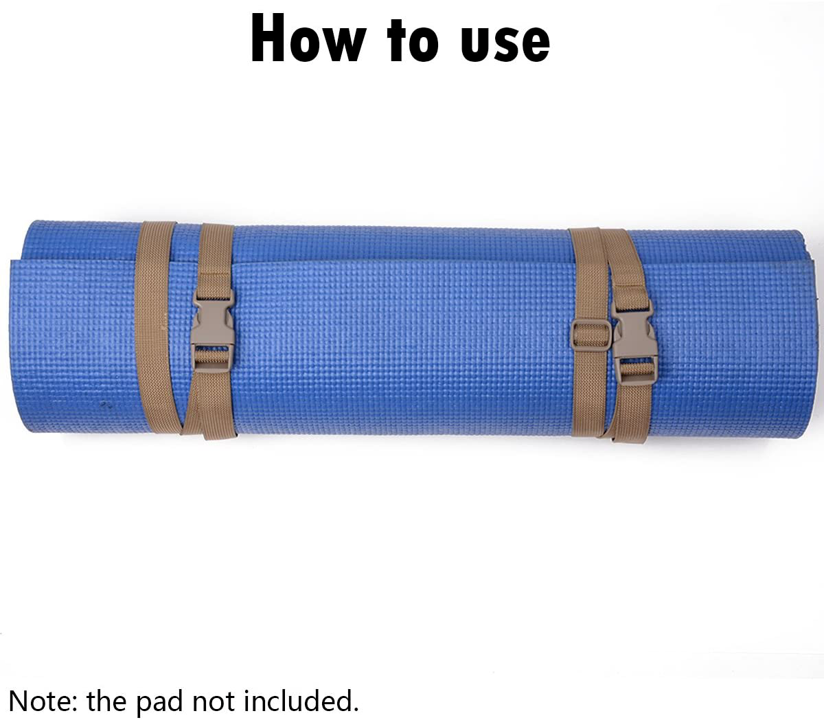 XTACER Backpack Accessory Strap Luggage Straps Cover Strap Sleeping Bag