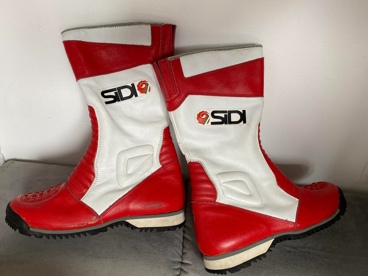 SIDI ロードバイク用シューズ ホワイト/レッド SIDI ロードバイク用シューズ ホワイト/レッド