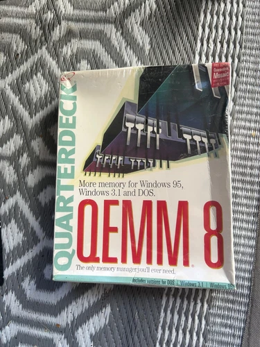 QEMM 8 UPGRADE, for Windows 3.1, Dos, Windows 95, 3.5inch Diskette, NEW