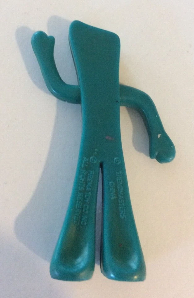 De colección Trendmasters Retro Mini Gumby Prema Toy co. Figura de Juguete Topper Foto 2 de 3