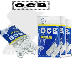 Ocb Régulière 7,5mm Filtri 10 Buste da 100 Filtrini Prodotto Originale