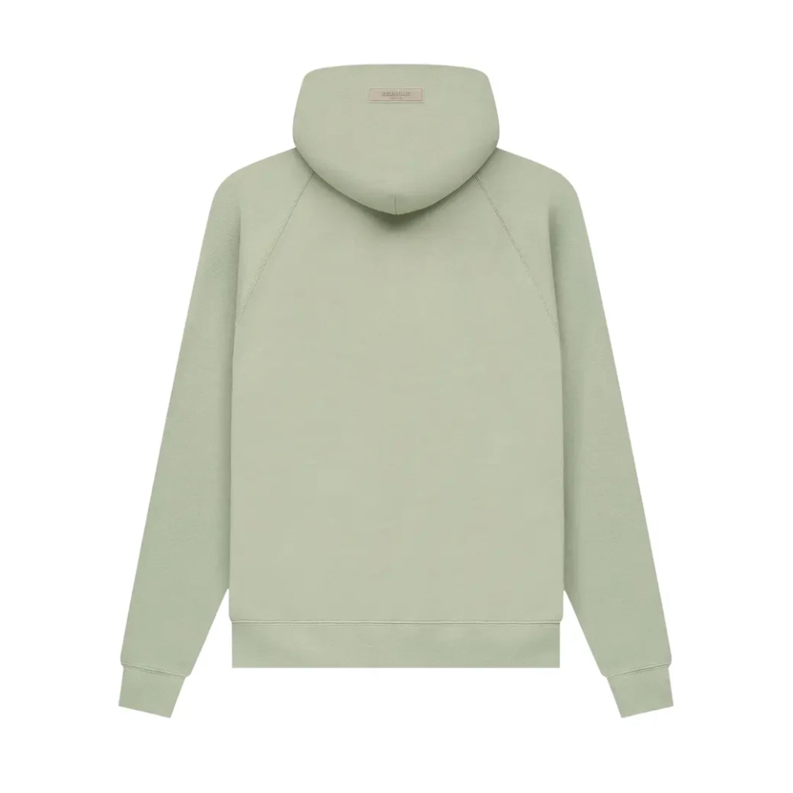 (L) Felpa con cappuccio Fear of God Essentials 'Seafoam' nuova con etichetta