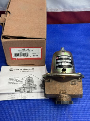 #ad Bell amp; Gossett 110195 # 7 3 4quot; Water Pressure Reducing Valve Set @ 45# $45.99