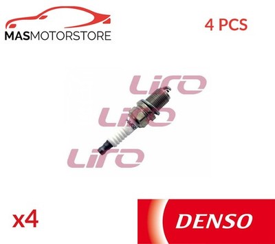 ZÜNDKERZE ZÜNDKERZEN DENSO K20PR-U11 4PCS P FÜR ZAZ LANOS 1.6 16V 1.6L 78KW